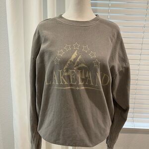 PrettyLittleThing Soft Gray Sweatshirt